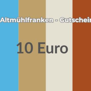 Gutschein "Altmühlfranken – Gutschein 10 €