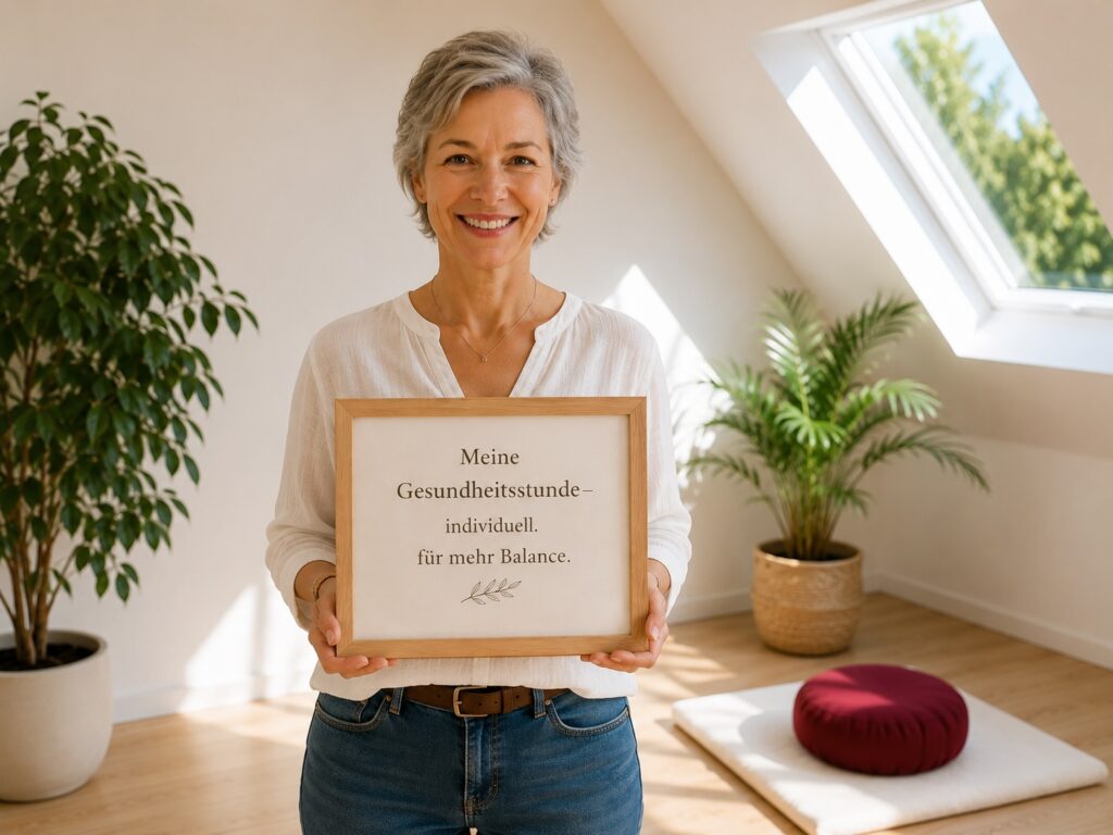 "Meine Gesundheitsstunde"  individuell – ausgleichend – stärkend