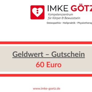 Gutschein "Kompetenzzentrum – Gutschein 60 €
