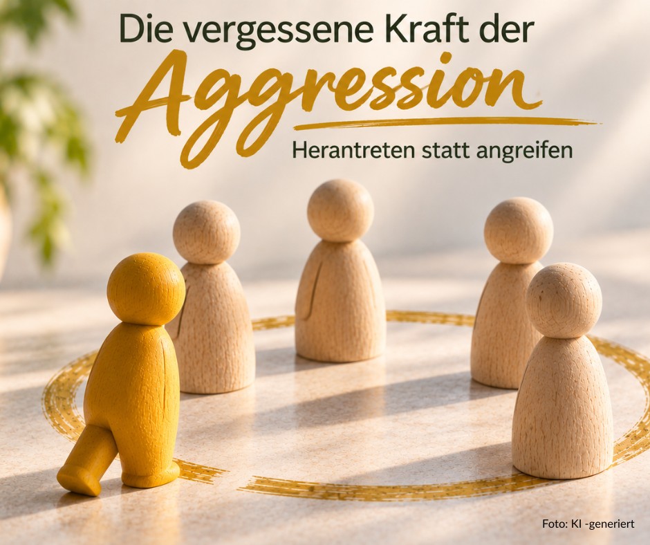 Die vergessene Kraft der Aggression – Herantreten statt angreifen | Workshop Gewaltfreie Kommunikation in Nürnberg